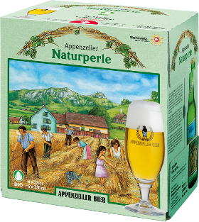 Appenzeller Naturperle hell Bio EW 6-Pack 33cl