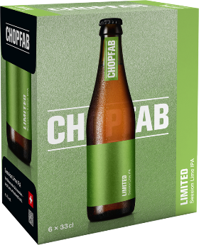 Chopfab Limited Session Lime IPA EW 6-Pack 33cl