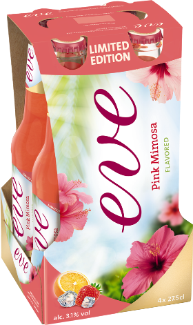 Eve Pink Mimosa EW 4-Pack 27.5cl