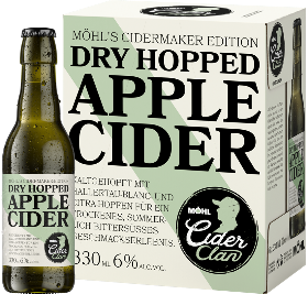 Möhl Cider Clan Dry Hopped Apple 6% EW 6-Pack 33cl