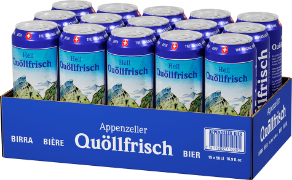 Appenzeller Quöllfrisch hell Dose 15-Pack 50cl