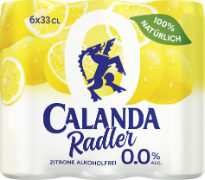 Calanda Radler Zitrone 0.0% Dose 6-Pack 33cl