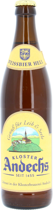Andechs Weissbier hell MW Harass 20x50cl Andechs Weissbier hell MW Harass 20x50cl