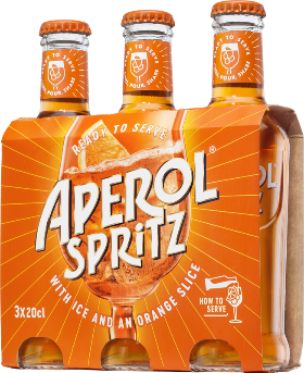 Aperol Spritz 9% EW 3-Pack 20cl Aperol Spritz 9% EW 3-Pack 20cl