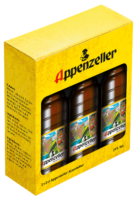 Appenzeller Alpenbitter 29% 3x2cl Appenzeller Alpenbitter 29% 3x2cl