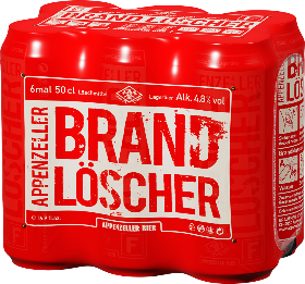 Appenzeller BrandLöscher Dose 6-Pack 50cl