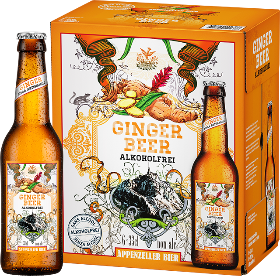 Appenzeller Ginger Beer Alkoholfrei EW 6-Pack 33cl