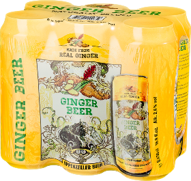 Appenzeller Ginger Beer Dose 6-Pack 50cl Appenzeller Ginger Beer Dose 6-Pack 50cl