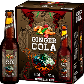 Appenzeller Ginger Cola EW 6-Pack 33cl Appenzeller Ginger Cola EW 6-Pack 33cl