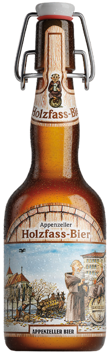 Appenzeller Holzfass-Bier Bügel Harass 20x33cl Appenzeller Holzfass-Bier Bügel Harass 20x33cl