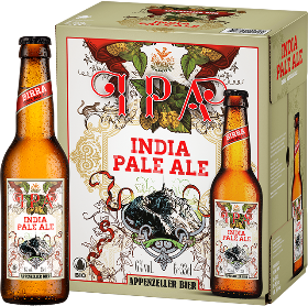 Appenzeller IPA Indian Pale Ale Bio EW 6-Pack 33cl