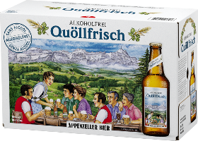 Appenzeller Quöllfrisch Alkoholfrei EW 10-Pack 33cl Appenzeller Quöllfrisch Alkoholfrei EW 10-Pack 33cl