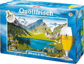 Appenzeller Quöllfrisch hell EW 10-Pack 33cl