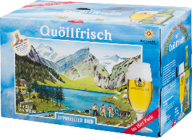 Appenzeller Quöllfrisch hell EW 15-Pack 33cl Appenzeller Quöllfrisch hell EW 15-Pack 33cl