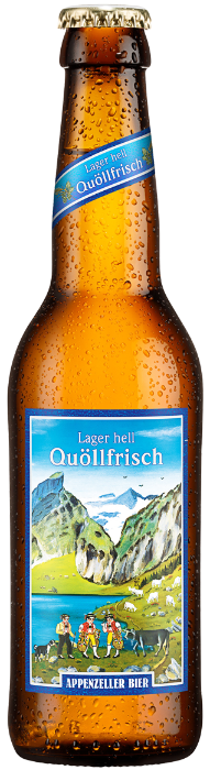 Appenzeller Quöllfrisch hell MW Harass 24x33cl Appenzeller Quöllfrisch hell MW Harass 24x33cl