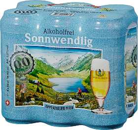 Appenzeller Sonnwendlig Alk'frei Dose 6-Pack 50cl Appenzeller Sonnwendlig Alk'frei Dose 6-Pack 50cl