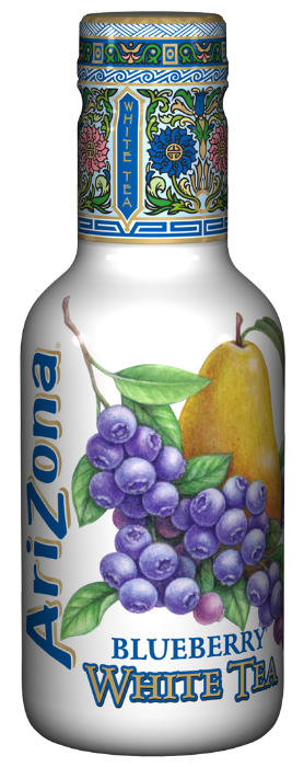 Arizona White Tea Blueberry Pet 6-Pack 50cl Arizona White Tea Blueberry Pet 6-Pack 50cl