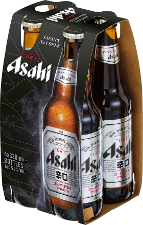 Asahi Super Dry EW 4-Pack 33cl