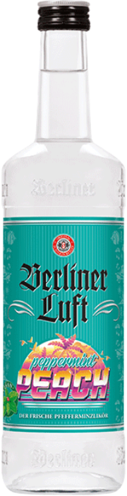 Berliner Luft Pfefferminzlikör Peach 18% 70cl