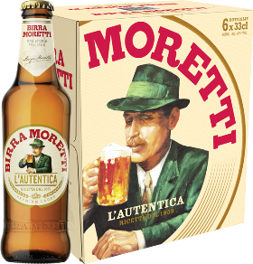 Birra Moretti EW 6-Pack 33cl Birra Moretti EW 6-Pack 33cl
