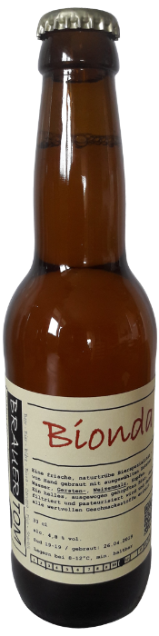 BrauerTom Bier Bionda naturtrüb EW 6-Pack 33cl BrauerTom Bier Bionda naturtrüb EW 6-Pack 33cl