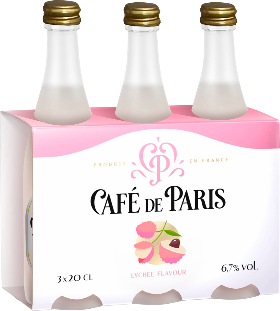 Café de Paris Lychee EW 3-Pack 20cl