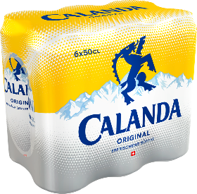 Calanda Original Lagerbier hell Dose 6-Pack 50cl