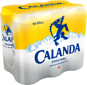 Calanda Original Lagerbier hell Dose 6-Pack 50cl Calanda Original Lagerbier hell Dose 6-Pack 50cl