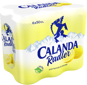 Calanda Radler Zitrone 2.0% Dose 6-Pack 50cl Calanda Radler Zitrone 2.0% Dose 6-Pack 50cl