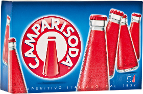 Campari Soda Aperitif 10.5% 5x9cl Campari Soda Aperitif 10.5% 5x9cl