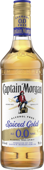 Captain Morgan Spiced Gold 0.0% Alkoholfrei 70cl
