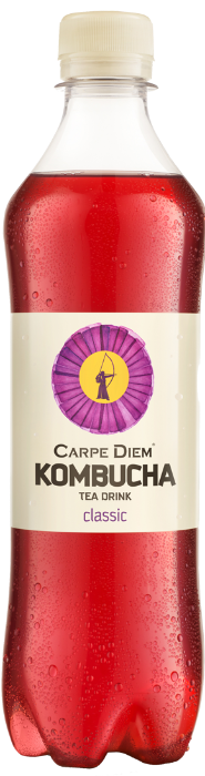 Carpe Diem Kombucha Classic Pet 12x50cl Carpe Diem Kombucha Classic Pet 12x50cl