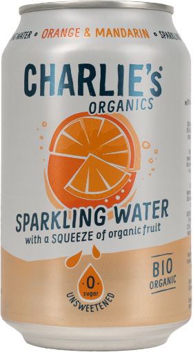 Charlie's Organics Orange-Mandarin BIO Ds 12x33cl Charlie's Organics Orange-Mandarin BIO Ds 12x33cl