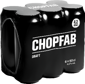 Chopfab Draft Dose 6-Pack 50cl Chopfab Draft Dose 6-Pack 50cl