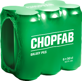 Chopfab Galaxy Pils Dose 6-Pack 50cl Chopfab Galaxy Pils Dose 6-Pack 50cl