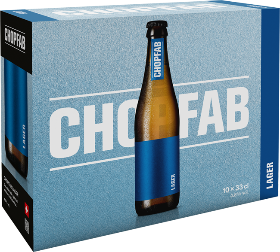 Chopfab Lager IP-Suisse EW 10-Pack 33cl Chopfab Lager IP-Suisse EW 10-Pack 33cl