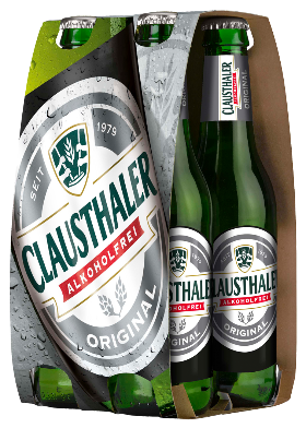 Clausthaler Alkoholfrei EW 4-Pack 33cl Clausthaler Alkoholfrei EW 4-Pack 33cl