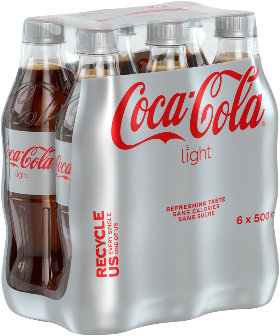 Coca-Cola light Pet 6-Pack 50cl Coca-Cola light Pet 6-Pack 50cl