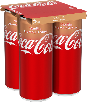 Coca-Cola Vanilla Dose 4-Pack 25cl