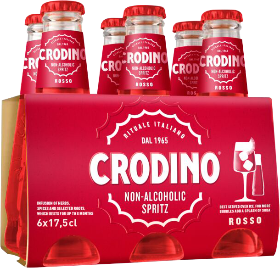 Crodino Rosso Aperitif Alk.frei EW 6-Pack 17.5cl Crodino Rosso Aperitif Alk.frei EW 6-Pack 17.5cl