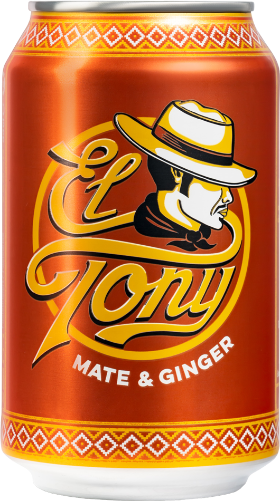 El Tony Mate + Ginger Dose 24x33cl El Tony Mate + Ginger Dose 24x33cl