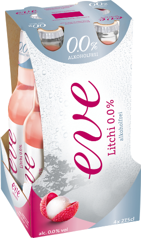 Eve Litchi 0.0% Alkoholfrei EW 4-Pack 27.5cl Eve Litchi 0.0% Alkoholfrei EW 4-Pack 27.5cl