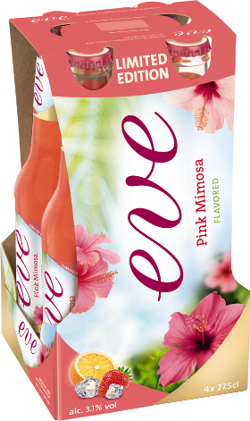 Eve Pink Mimosa EW 4-Pack 27.5cl Eve Pink Mimosa EW 4-Pack 27.5cl