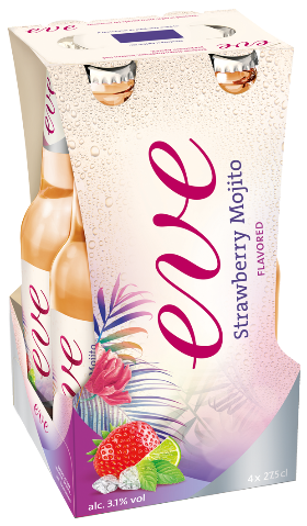 Eve Strawberry Mojito EW 4-Pack 27.5cl