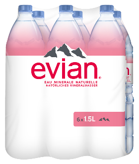 Evian Pet 6-Pack 150cl Evian Pet 6-Pack 150cl