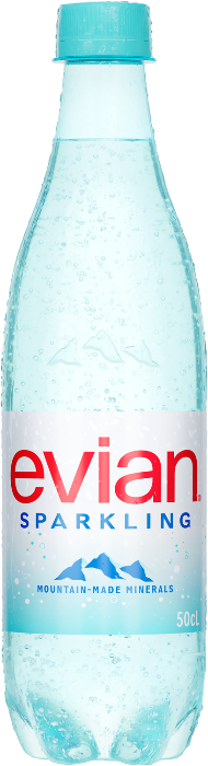 Evian Sparkling Pet 12x50cl