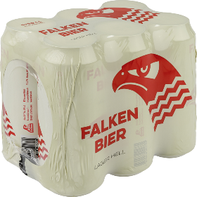 Falken Lagerbier hell Dose 6-Pack 50cl