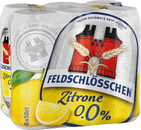 Feldschlösschen 0.0% Zitrone Dose 6-Pack 50cl Feldschlösschen 0.0% Zitrone Dose 6-Pack 50cl