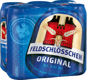 Feldschlösschen Original Dose 6-Pack 50cl Feldschlösschen Original Dose 6-Pack 50cl