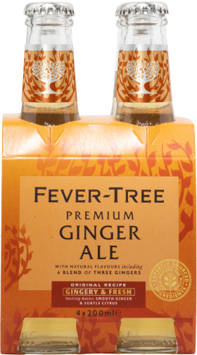 Fever-Tree Ginger Ale EW 4-Pack 20cl Fever-Tree Ginger Ale EW 4-Pack 20cl